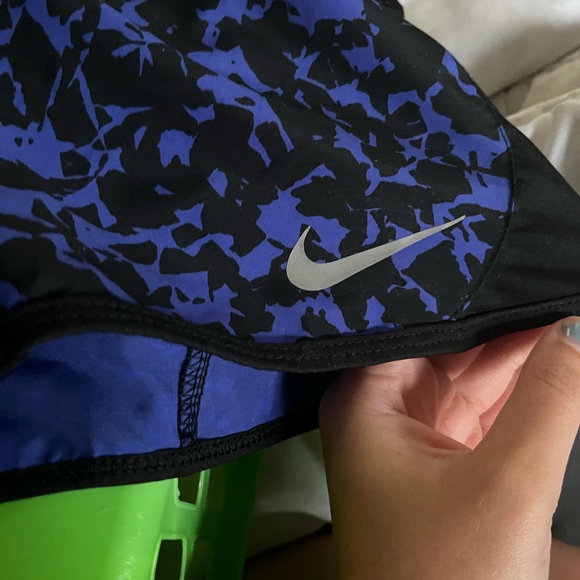 Blue Design Nike Athletic Shorts - Picture 2 of 4